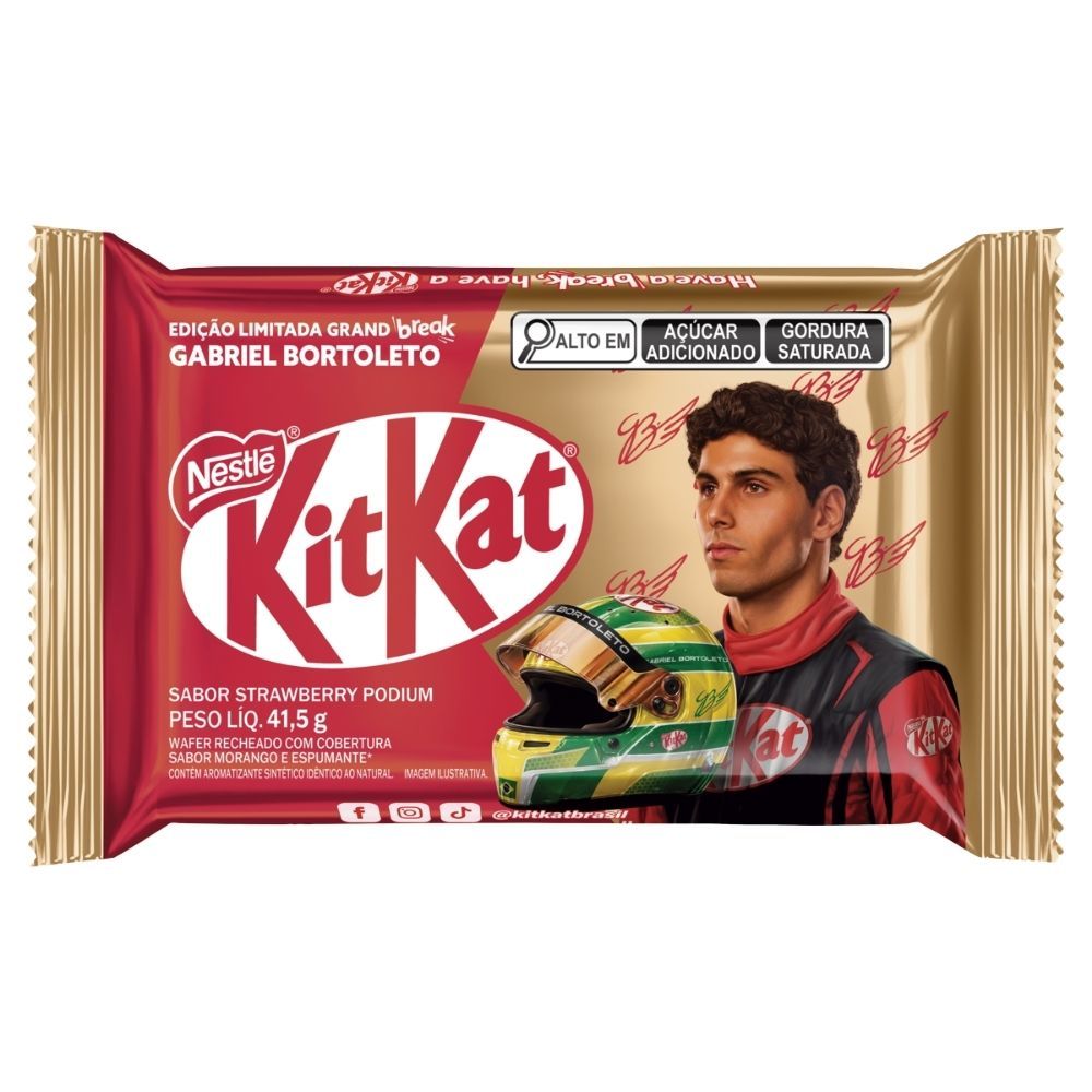 Chocolate Nestlé Kit Kat Strawberry Podium 41,5g