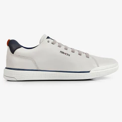 Sapatênis Couro Ferracini Star 1065-617A Branco Masculino