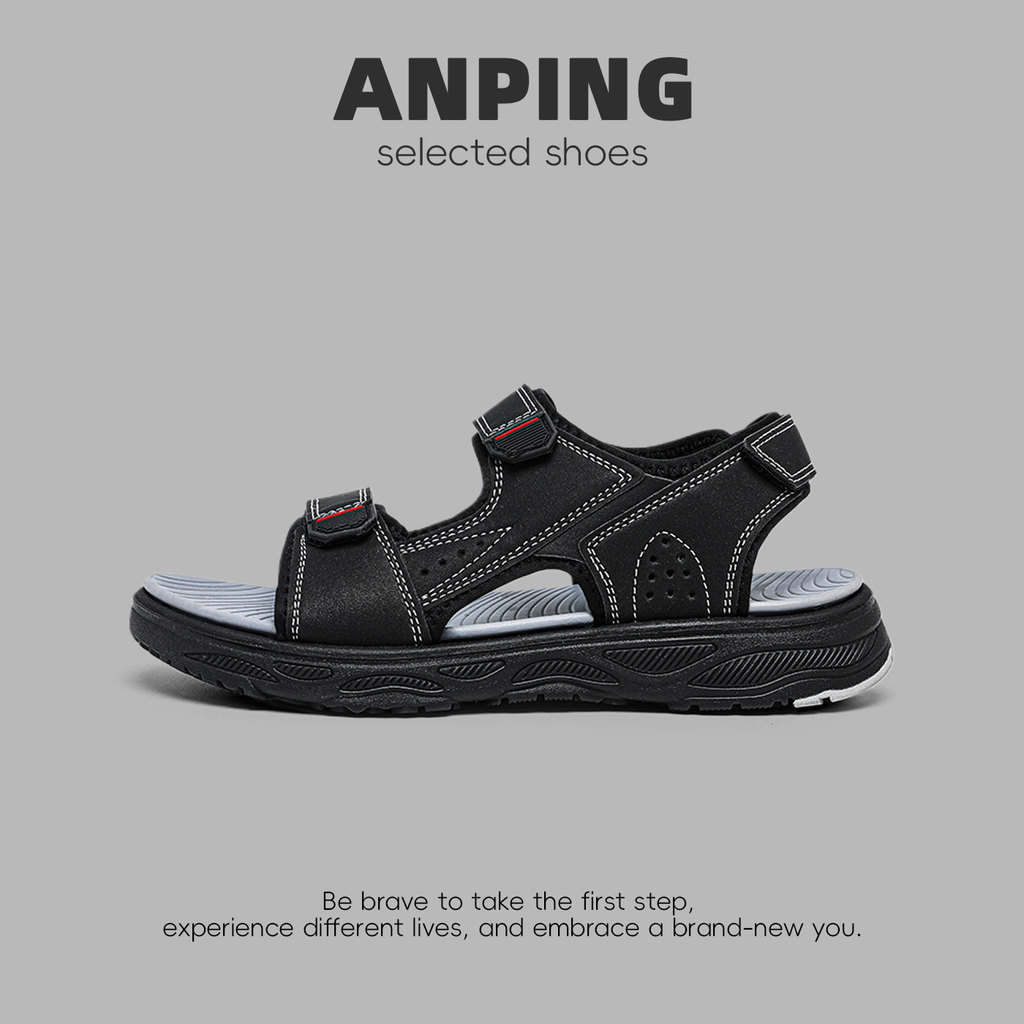 Jinjiang sandálias esportivas de comércio exterior sapatos masculinos verão respirável leve sola macia confortável lazer