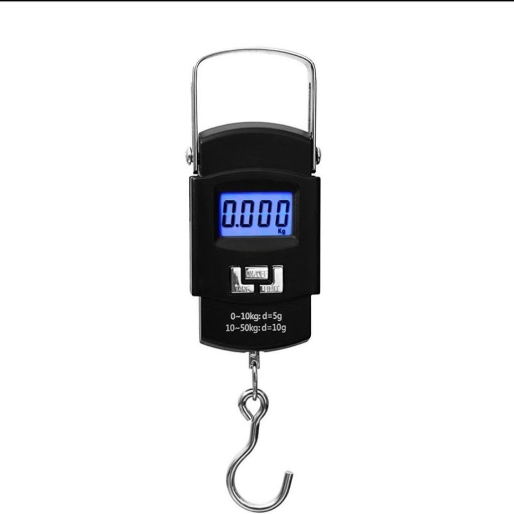 Balança Portátil Digital Mão Mala Bagagem Pesca Até 50kg