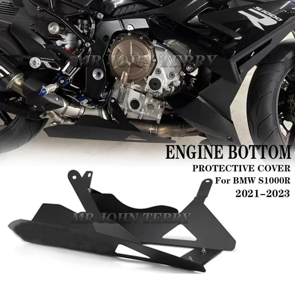 Apto Para BMW S1000R S1000R 2021 2022 2023 Novos Acessórios Barriga Pan Motor Capa De Escape Guarnição
