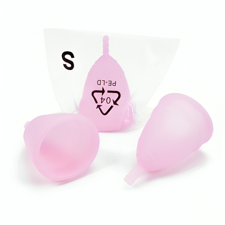 Coletor Menstrual Copo Menstrual Reutilizável para Menstruação Higiene Feminina Confortável