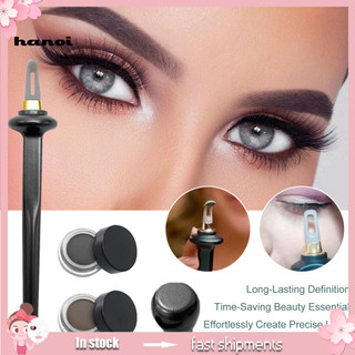 Long-lasting Eyeliner Tool Waterproof Silicone Kit with Liquid Gel Liners Reusable Brush Winged Tightlining – Perfect 