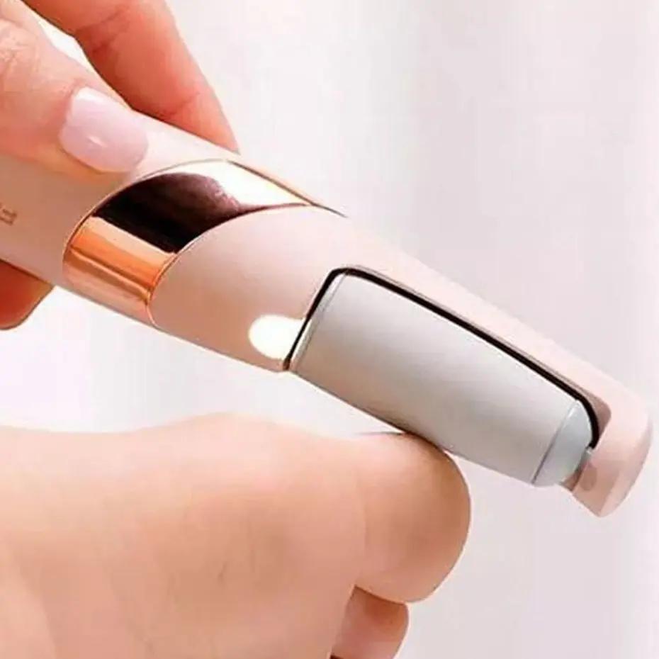 Lixador de Pé Elétrico Removedor de Calos e Pele Morta Portátil Recarregável USB Esfoliador Profissional Pedicure + Lixa