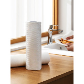 Pano descartável descartável para trabalho doméstico, toalha de prato não oleosa para cozinha, absorve água, pano de pra