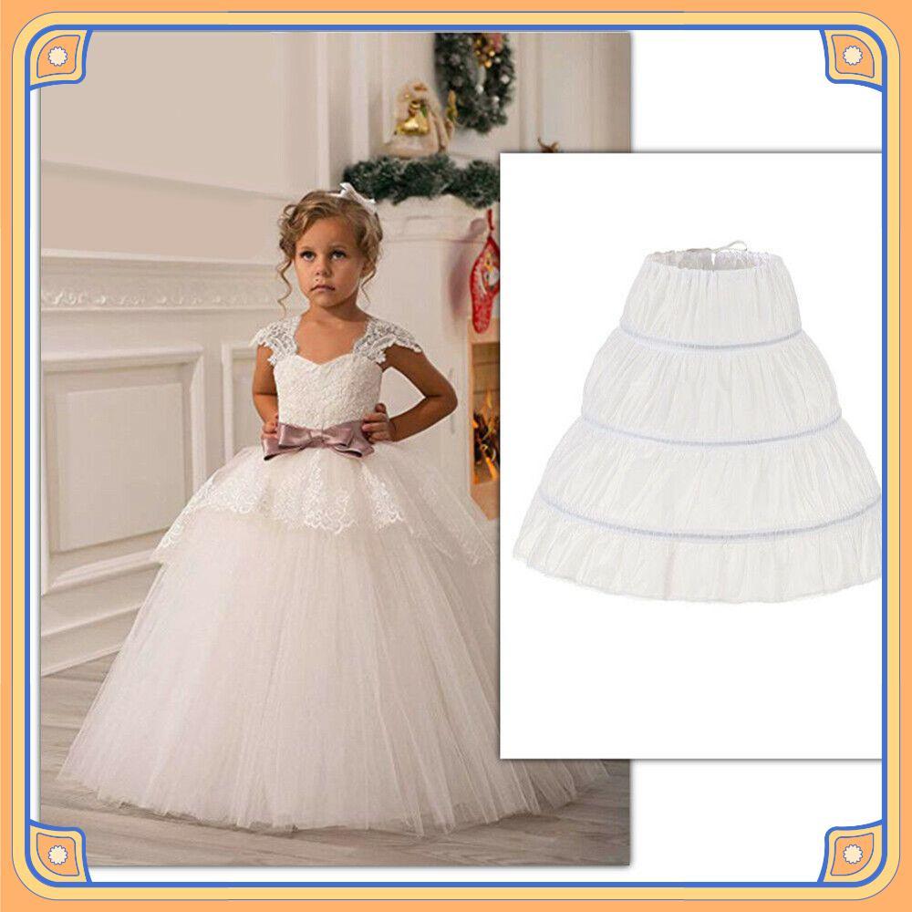 Saia Infantil Perfumada Anágua , Flor Ajustável De 3 Argolas Crinolina , Tutu Anel De Aço Princesa
