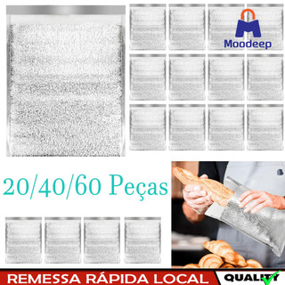 20/40/60 Peças Generic Sacos Isolados de Folha de Alumínio Não Tóxico, Isolamento Térmico e Frio, Retenção de Frescor