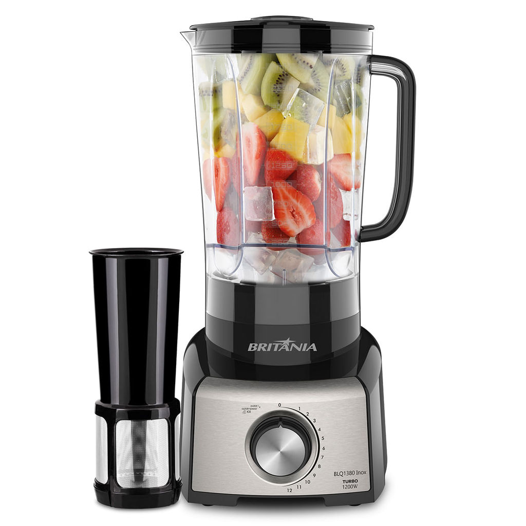 Imagem Liquidificador Britânia 1200W 3L 12 Velocidades BLQ1380P