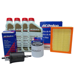 Kit Troca Oleo 5w30 Semisintetico + Filtros Agile 2009 10 11