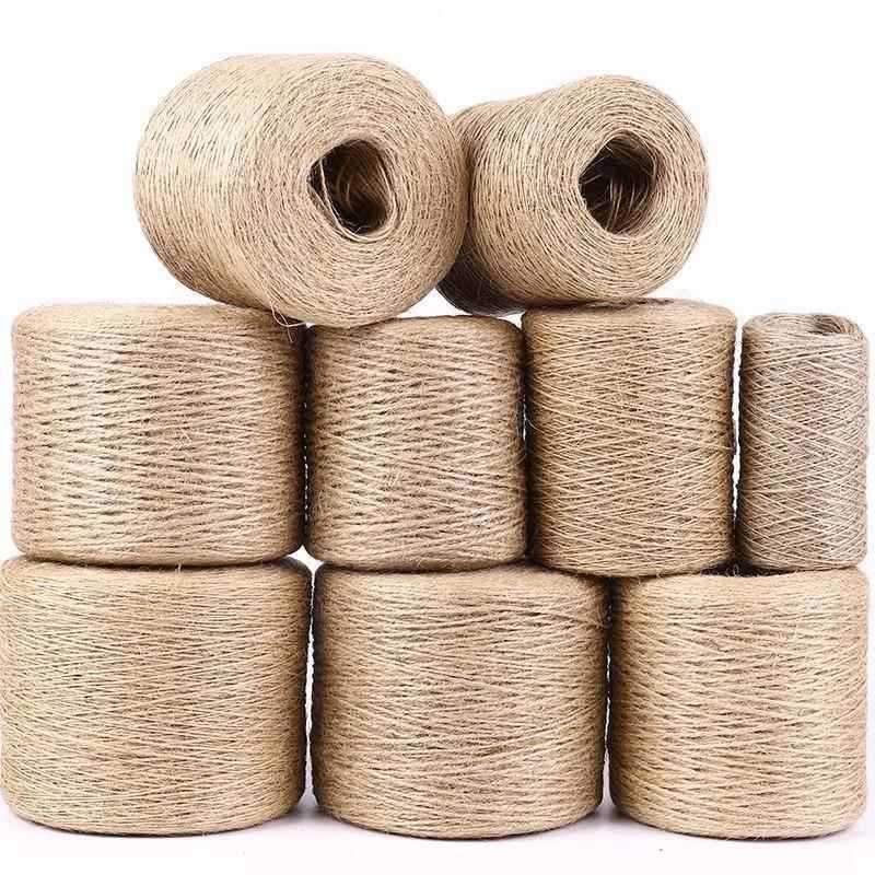 Corda de cânhamo corda fio diy Material espessura mão-tecido grade foto decoração de parede Net Tag corda de ligação
