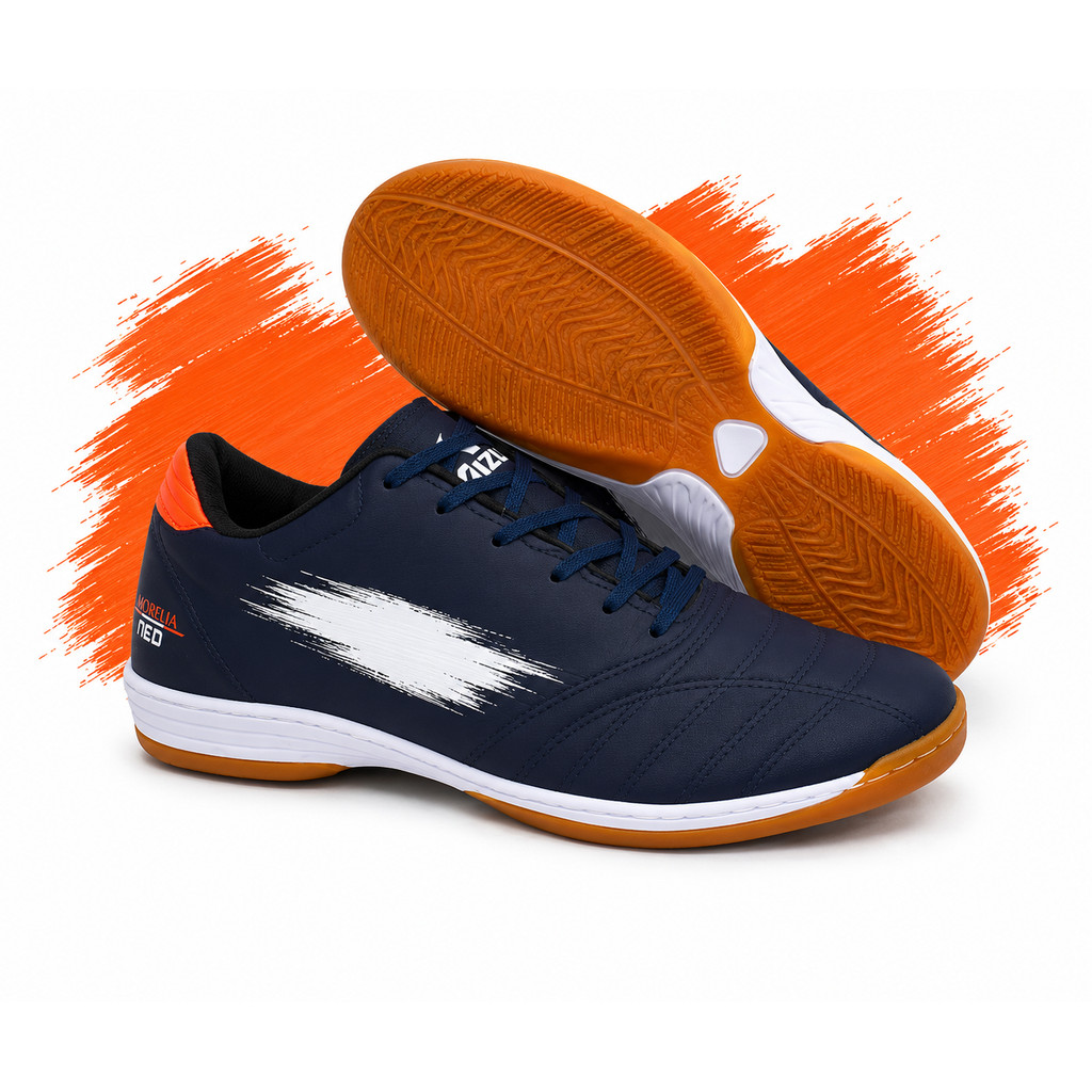 Tênis de Futsal Chuteira de Quadra Resistente Colada E Costurada 26 ao 43 Envio Rápido