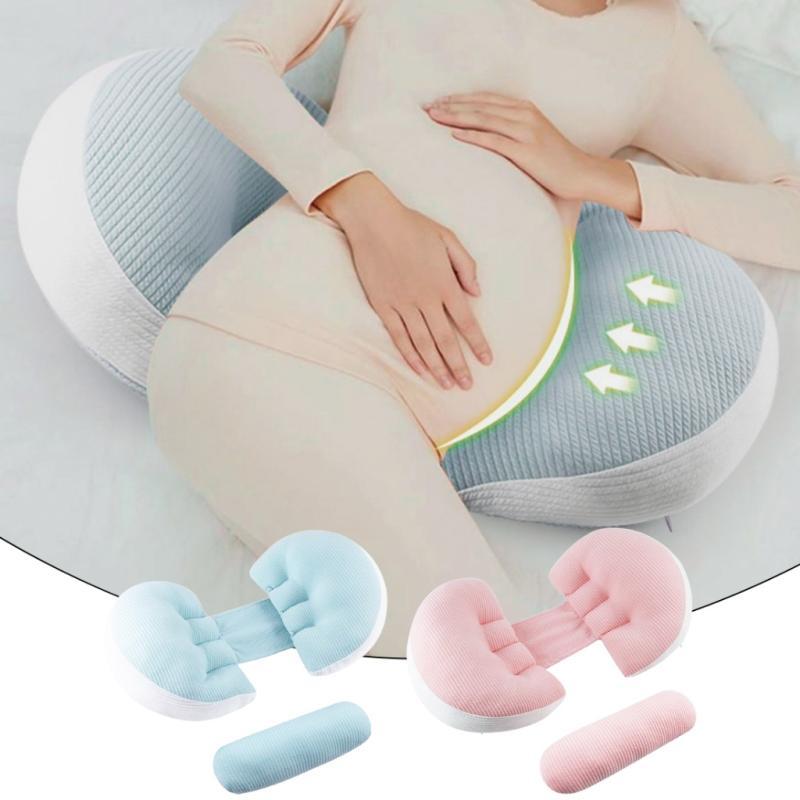 Almofada Gravidez Para Ajustável Gestante Apoio Lombar e Barriga Conforto