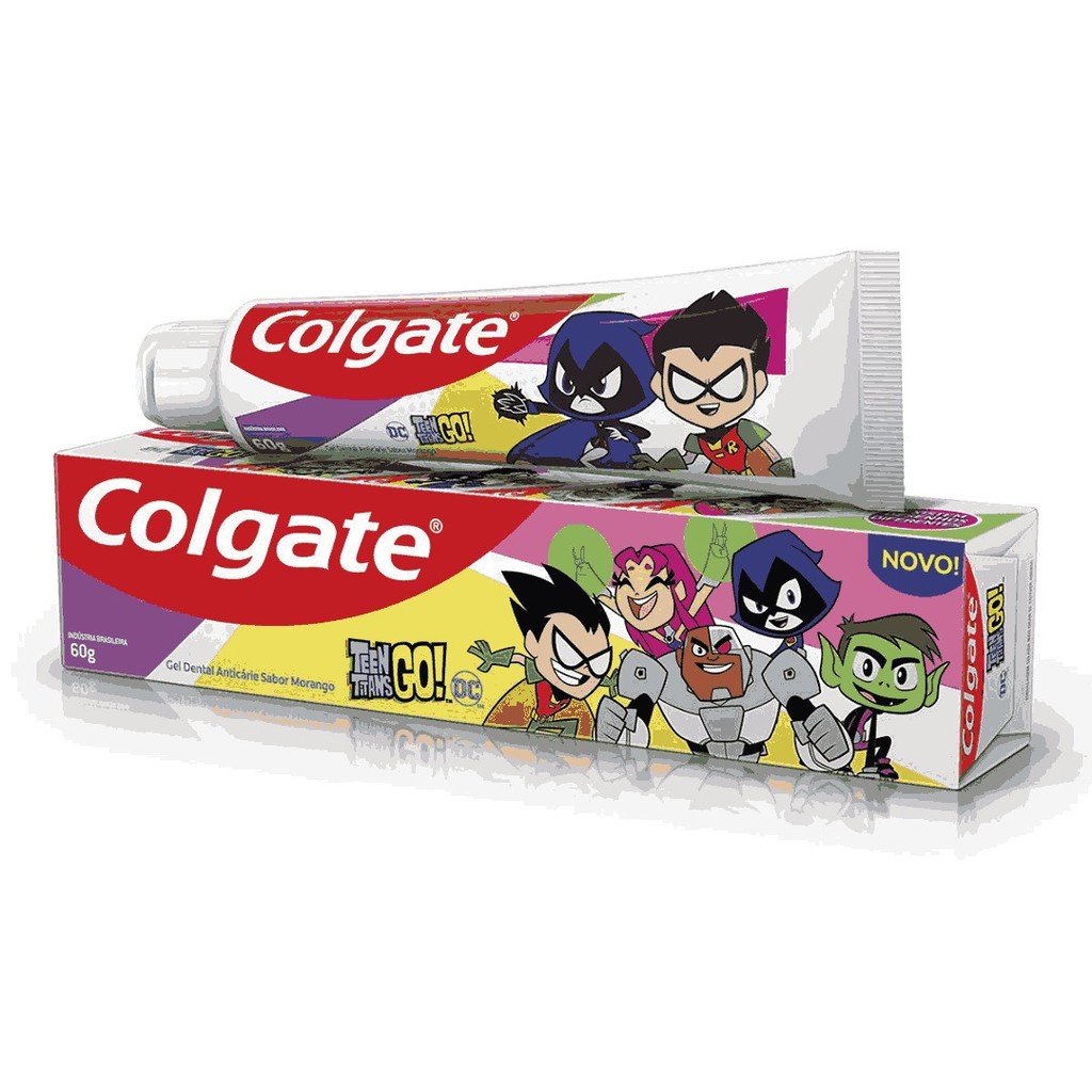 Creme Dental Infantil Colgate Teen Titans Go 60g