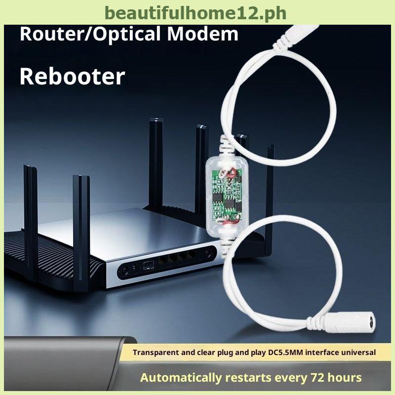 [BFPH] 1 Unidade De Temporização 24H Linha De Reinicialização De Desligamento Automático DC 5V-15V 5.5x2.1mm Rout-er WiF