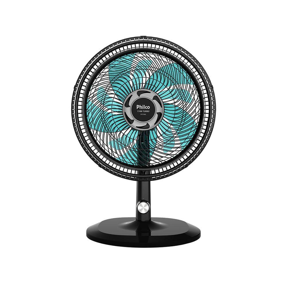 Ventilador de Mesa/Coluna Philco 40cm PVT466 Maxx Force Preto 127v