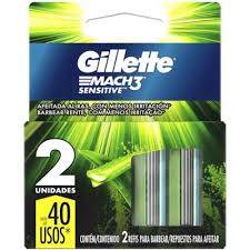 GILLETTE MACH3 SENSITIVE  C/2 REFIS PARA BARBEAR