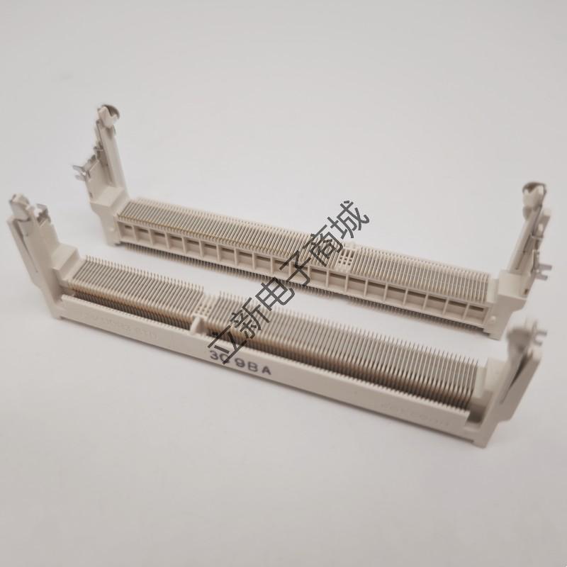 Novo Slot de memória DDR3 SO DIMM 204Pin Forward H = 8.0 Conector Pronto estoque