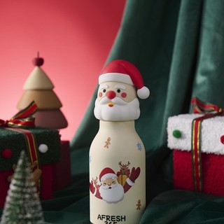 Venda quente copo térmico de natal copo de modelagem 5D impressão 316 copo térmico de aço inoxidável criativo copo térmi