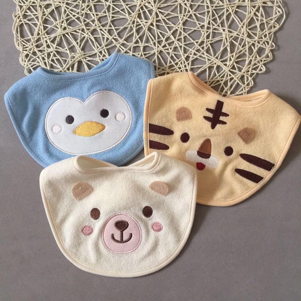 Comércio exterior pedido diário infantil bebê dos desenhos animados pequeno Animal toalha pano à prova dwaterproof água 