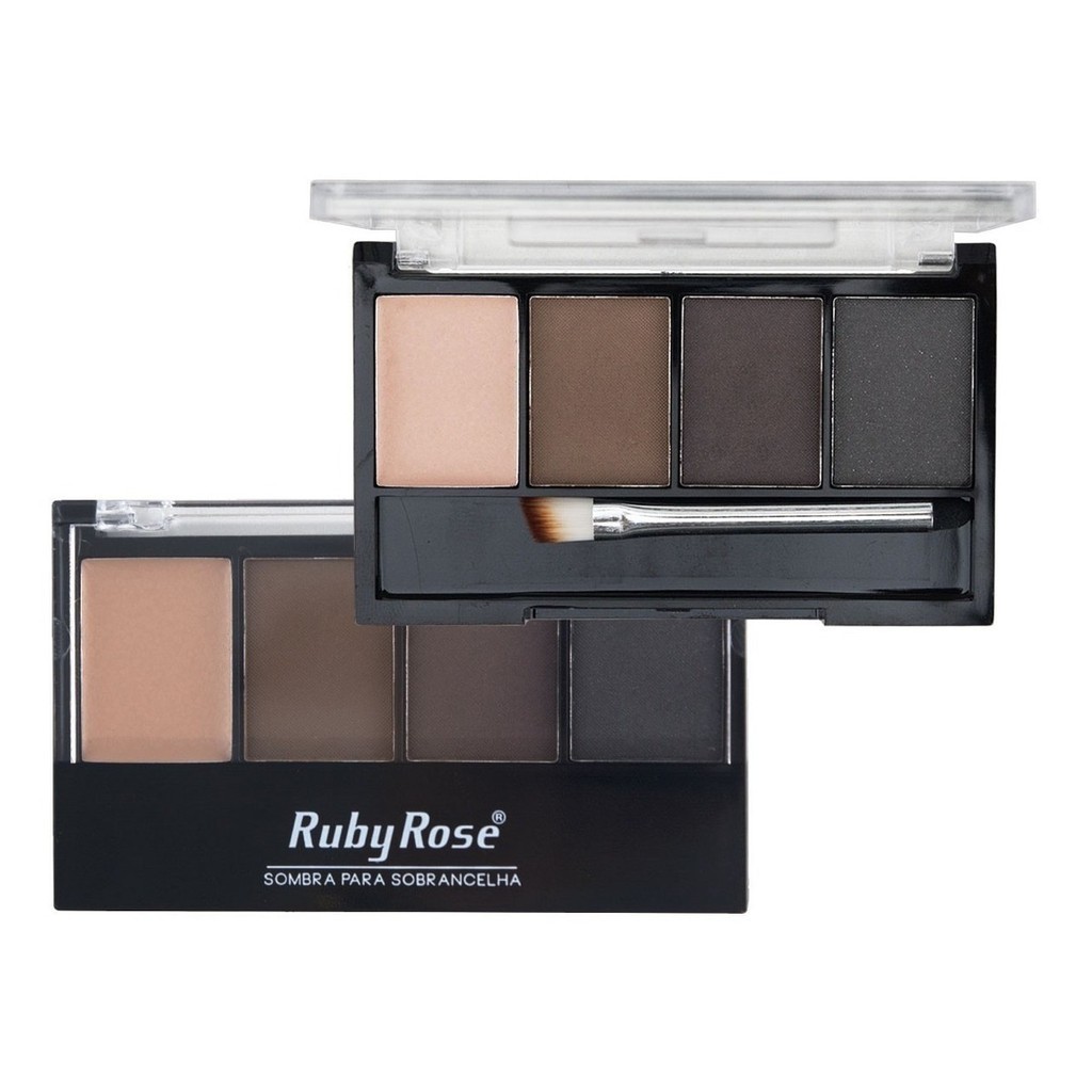 Trio de Sombras para Sobrancelhas Ruby Rose - HB  9354  - Alta Pigmentação em Oferta na Shopee