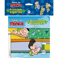 Livro de Banho Turma da Mônica - Praticando Esportes