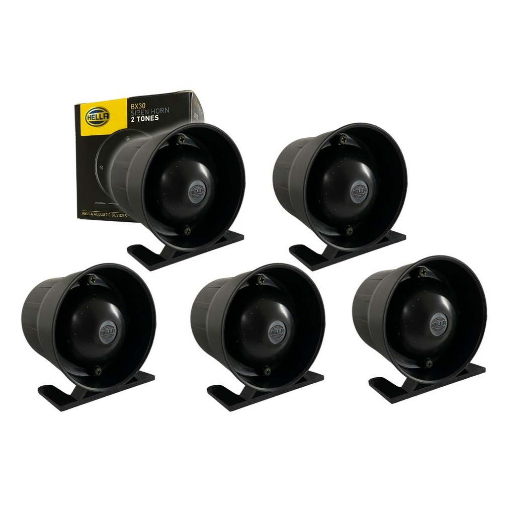 Kit 5 Sirene Intermitente Marcha Ré 110dB Alta Potencia