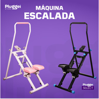 Máquina de Escalada Dobrável até 130kg com Display LCD Simulador de Caminhada Fitness Casa em Oferta na Shopee