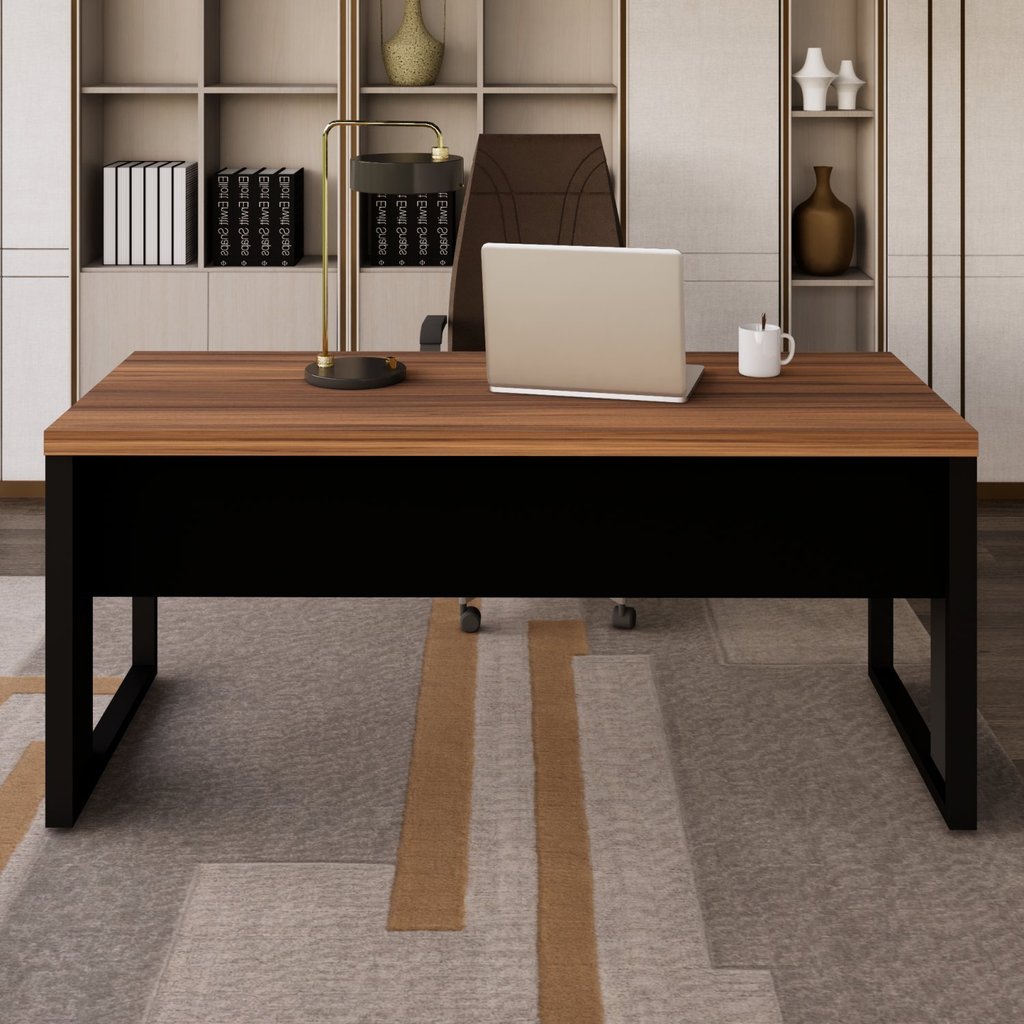 Mesa Escritório Diretor 170cm x 70cm Tampo 40mm em Oferta na Shopee