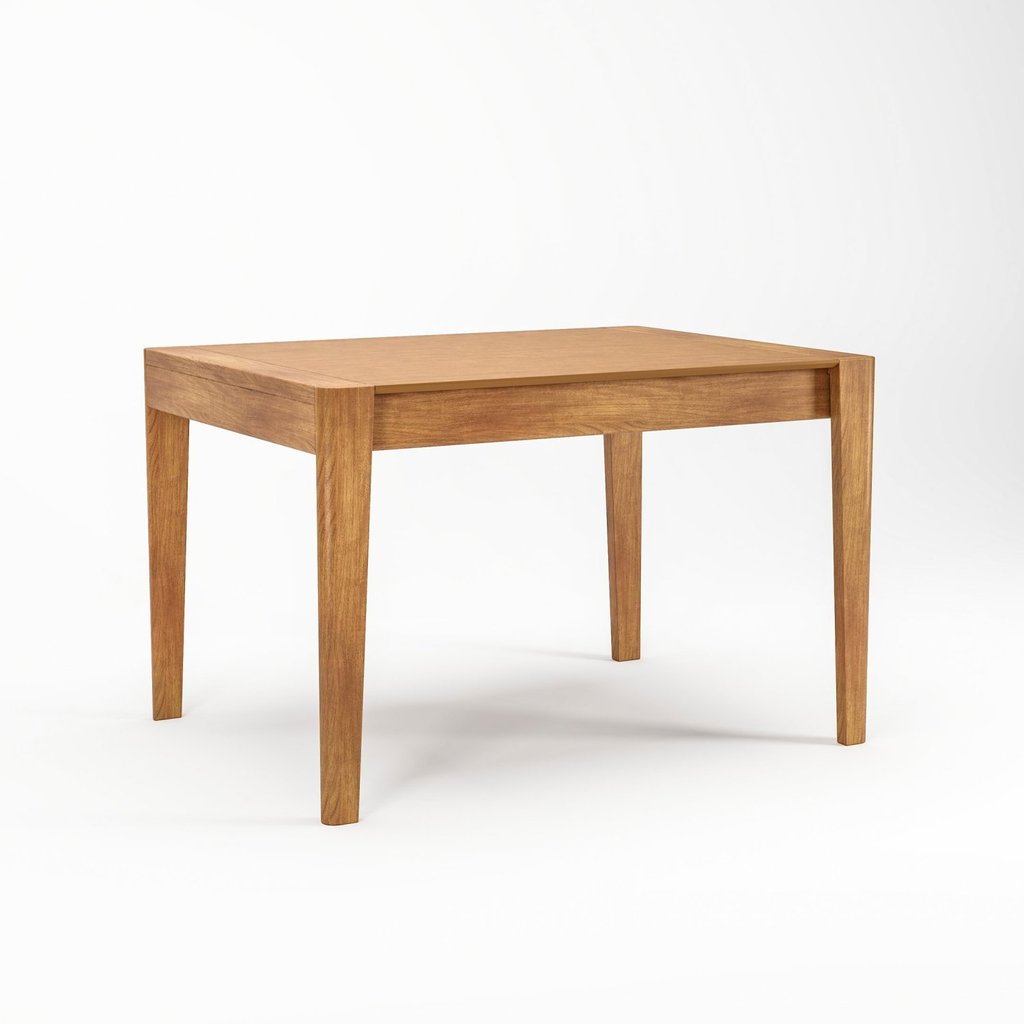 Mesa Retangular de 1,20m Madeira Maciça Tampo Laminado Tarsila Yescasa Retangular em Oferta na Shopee