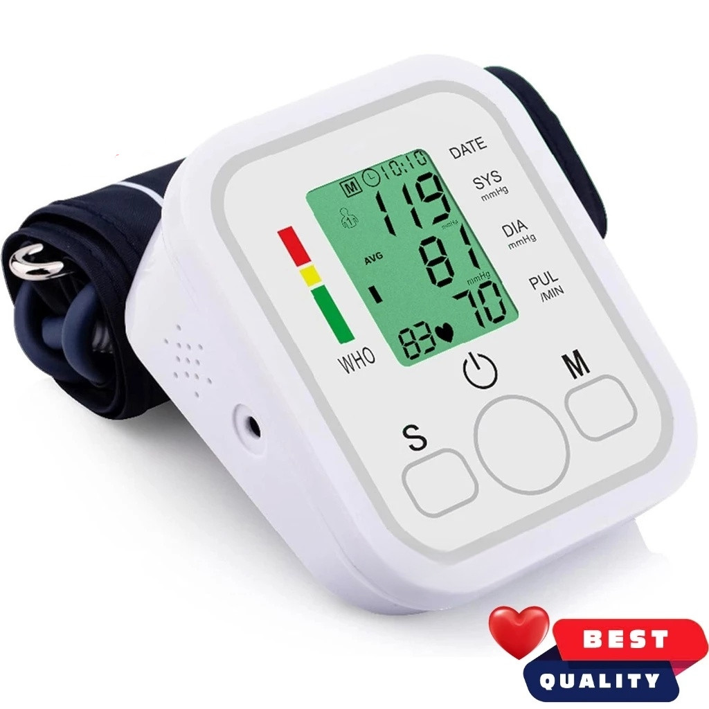 Monitor digital de pressão arterial de braço totalmente automático MILLION