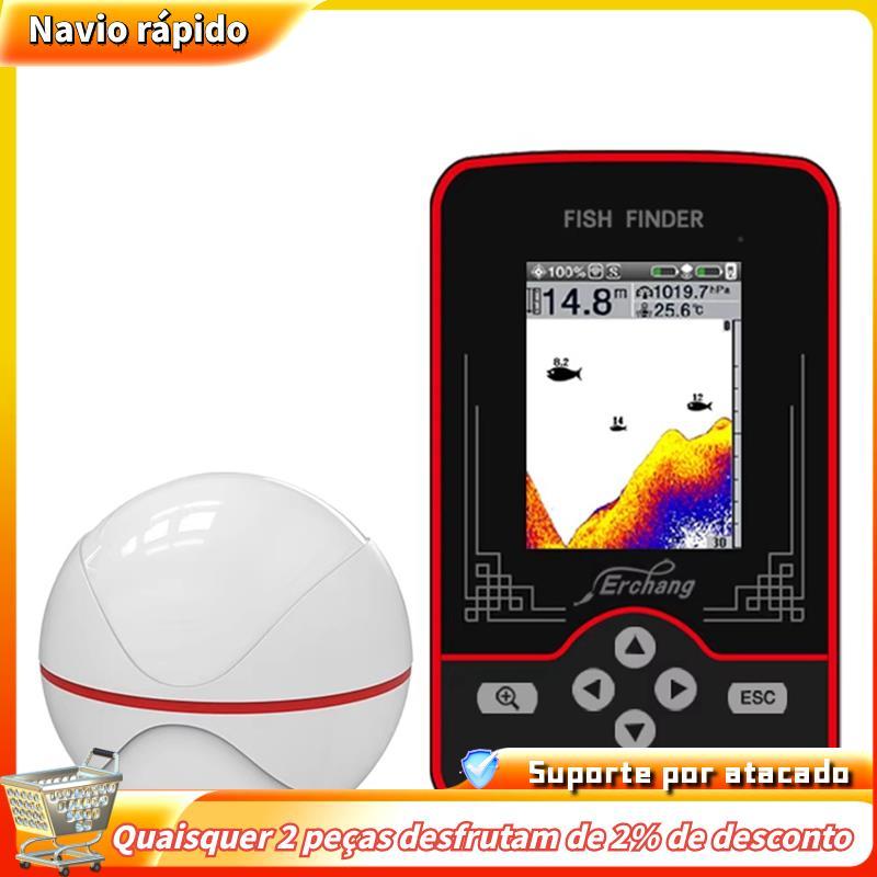 Erchang F13 Fish Finder Detectores De Pesca Sem Fio Para Mar/River/Lago/No Gelo