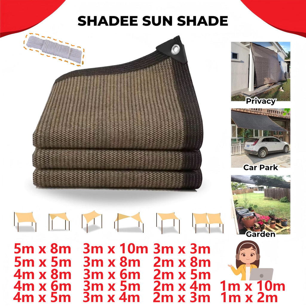 Anti UV 95 % Sun Sombra Net Ao Ar Livre-Pára-Sol Sombreamento Swimmin Piscina Jardim Fazenda Jaring Hitam