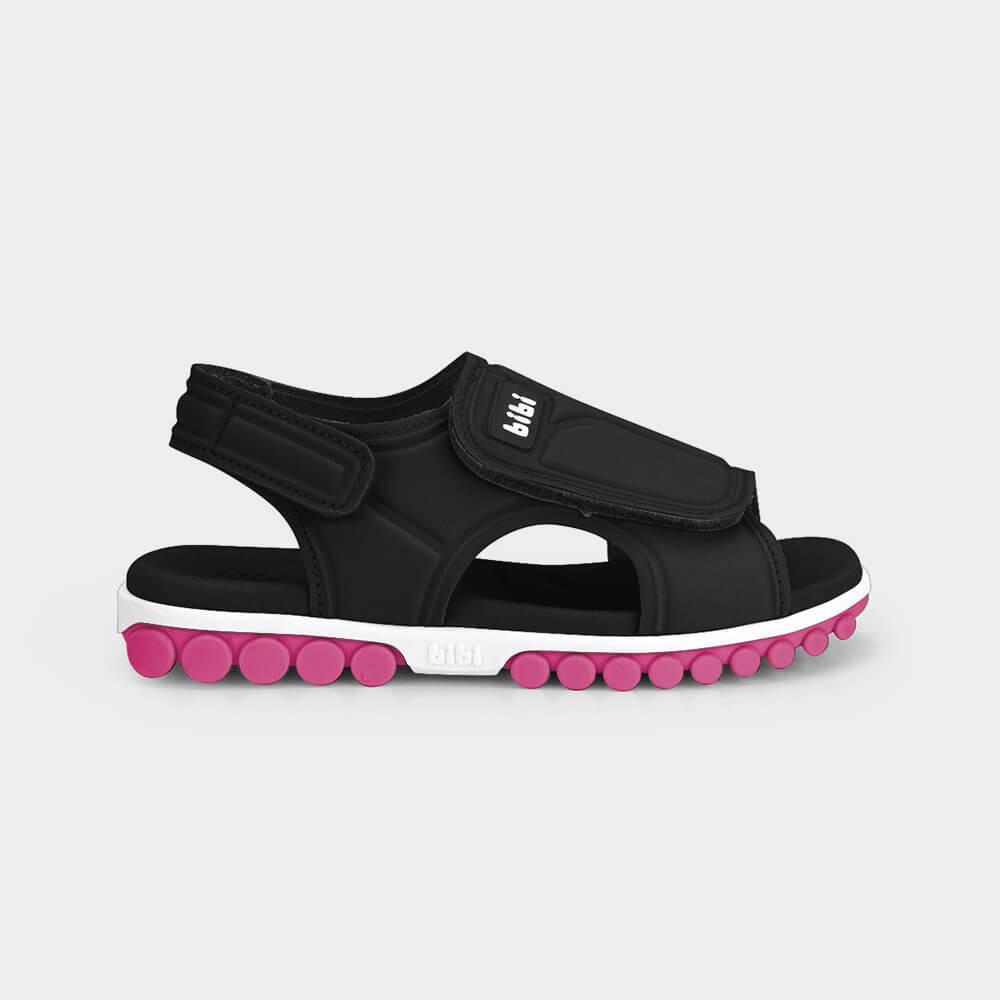 Papete Infantil Bibi Summer Roller Sport 2.0 Preta com Rosa 1240043 em Oferta na Shopee