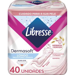 Protetor Diário Libresse Dermasoft 40 Unidades em Oferta na Shopee