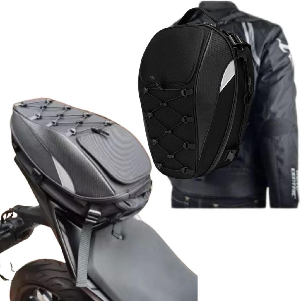 Bau Mochila Alforge Motoboy Porta Acessórios Academia Bola Capacete Raquete Esportivo
