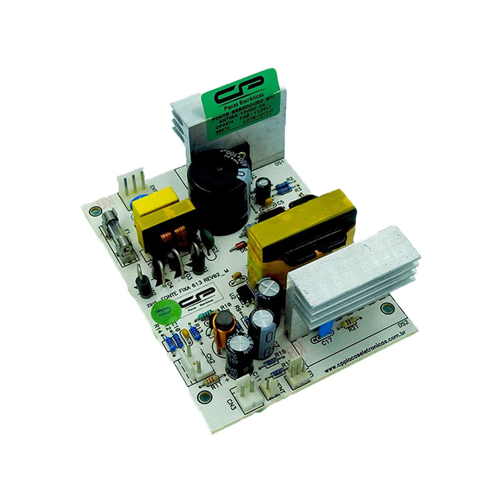 Fonte Bebedouro Latina Antiga Bivolt 5a 12v Cp Placas - 0874