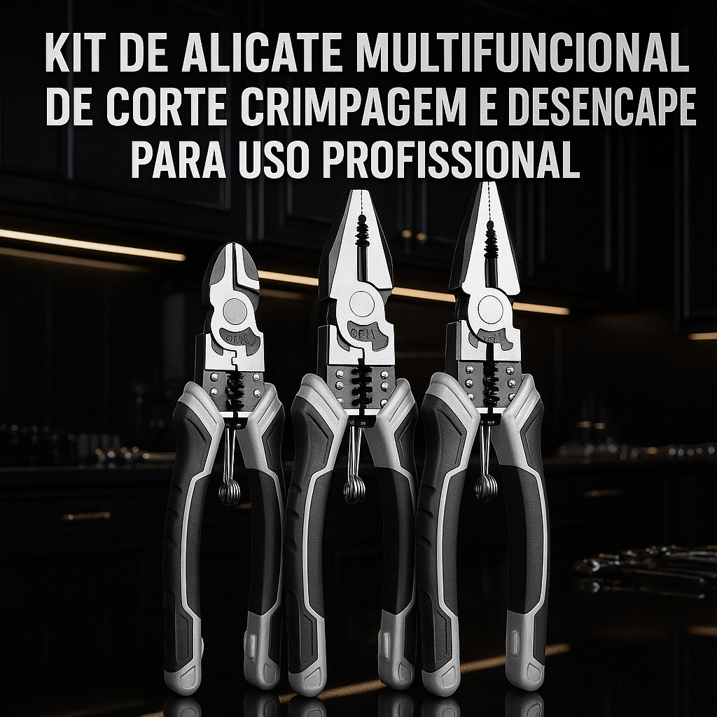 Kit Alicate Crimpagem - Comprar com Melhor Preço em Ferramentas e Melhorias para a Casa
