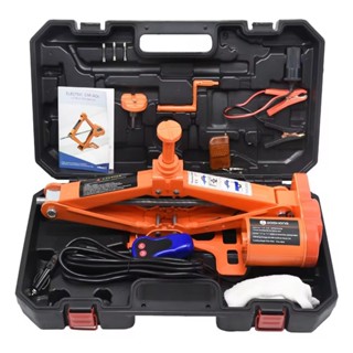 Macaco Sanfona Elétrico 12V 3 Toneladas com Maleta Reforçada Potente e Seguro para Carros SUV Sedans em Oferta na Shopee