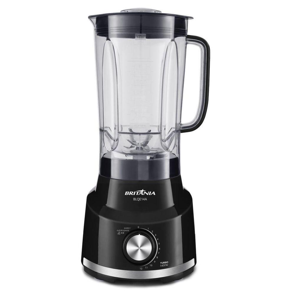 Liquidificador Britânia 1400W 12 Velocidades BLQE14A 110V