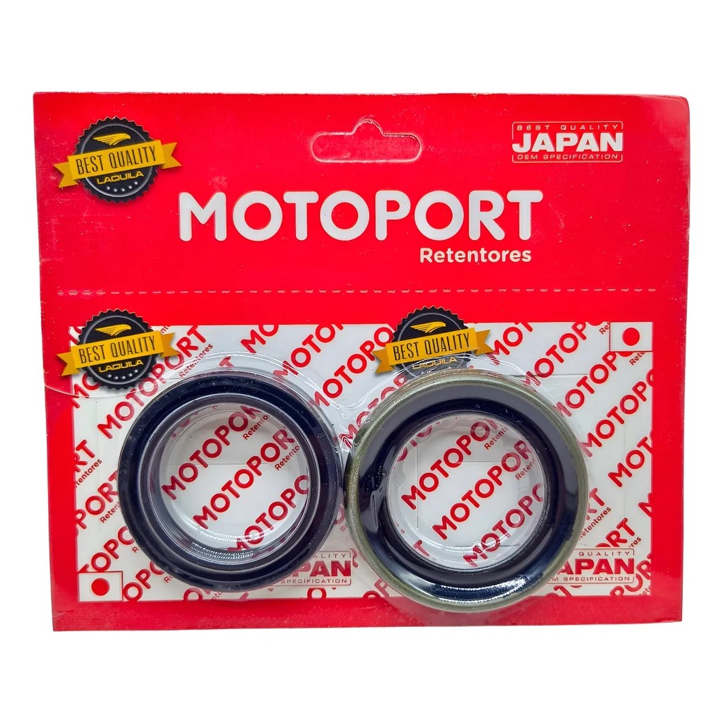 RETENTOR BENGALA E GUARDA PÓ MOTOPORT PARA HONDA CRF230 / NX350 / XLX350 / XR200