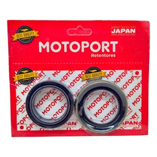 RETENTOR BENGALA E GUARDA PÓ MOTOPORT PARA HONDA CRF230 / NX350 / XLX350 / XR200 em Oferta na Shopee