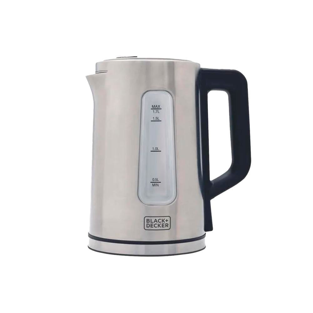 Chaleira Elétrica Programável Black Decker 1,7 Litros KEPG Inox 220v