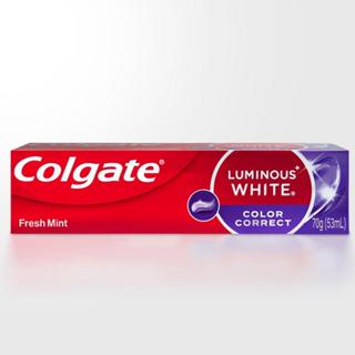Creme Dental Clareador Colgate Luminous White Color Correct 70g em Oferta na Shopee