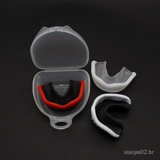 Protetor bucal para esportes, basquete, treinamento de Muay Thai, protetor bucal para adultos, protetor bucal para boxe 