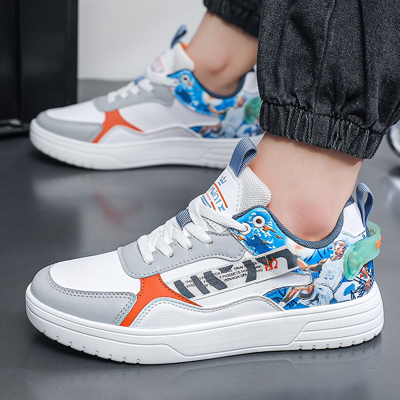 Tamanho grande 45 sapatos masculinos 2025 novo estilo tênis 46 outono na moda sapatos de couro masculino leve 47 sapatos