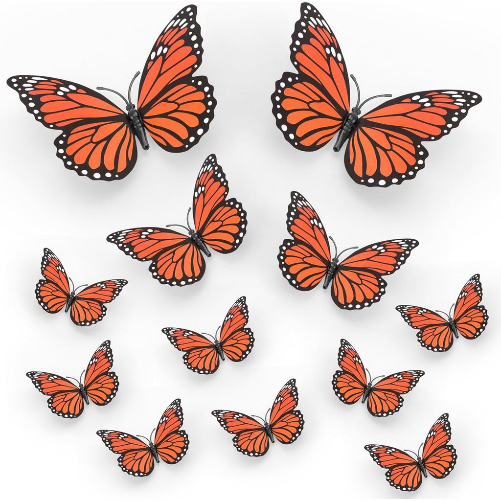 Decoração de Borboleta Monarca, Decorações do Dia dos Mortos para Altar de Muertos, Decoração Dia de Los Muertos, Ofrend