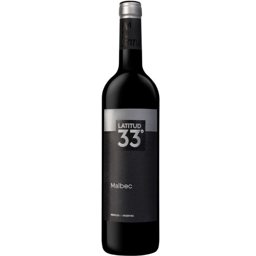 Vinho Argentino Tinto Seco Latitud 33° Malbec Chandon 750ml