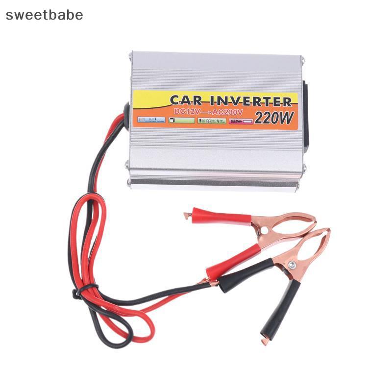 Inversor De Carro 12V Para 220W 500w 1000w , Adaptador De Fonte De Alimentação , Energia DC AC 220V Pó Solar