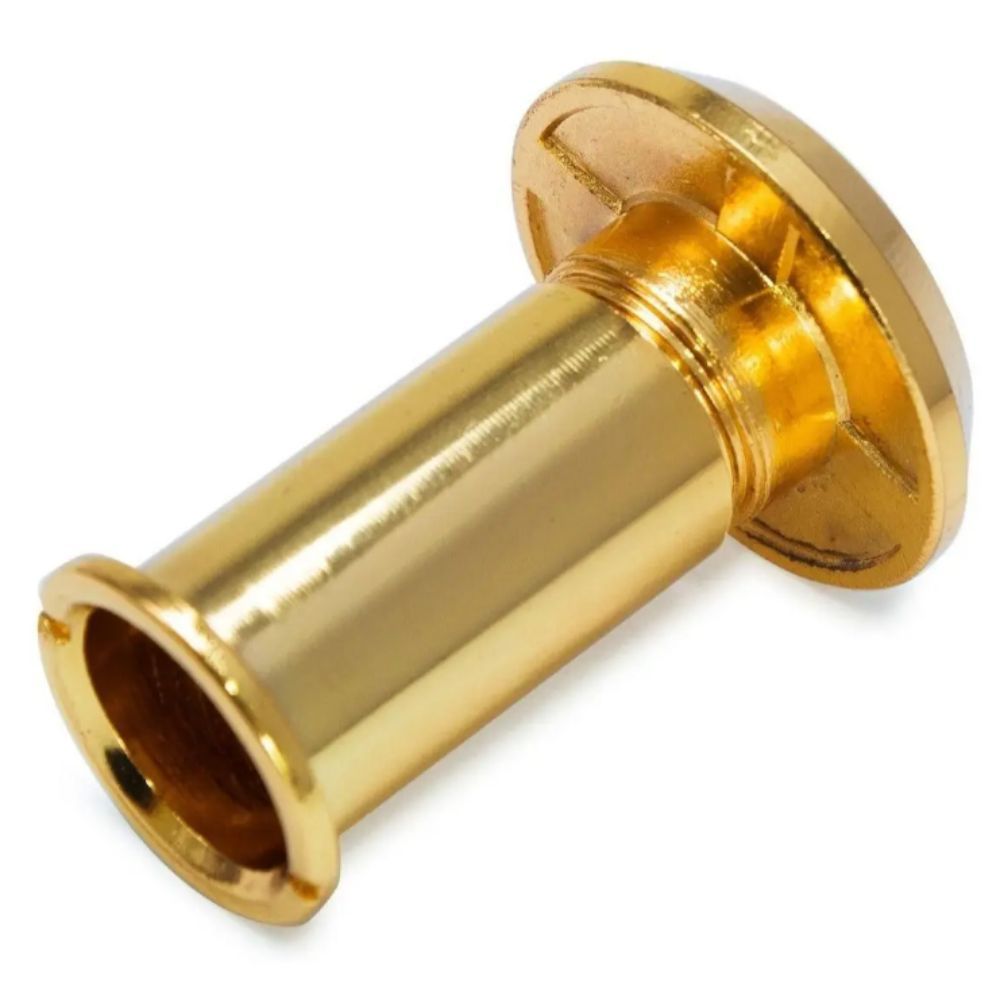 Olho Mágico Dourado 200° 16MM 5222 Fertak · foto 2
