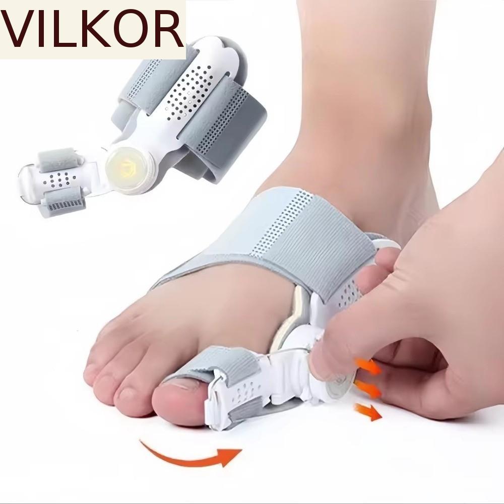 Órtese VILKOR Toe Valgus , Corretor De Joanete De Dedo Do Pé Separado Valgo , Separador Alisador